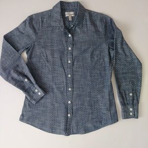 J Crew long sleeve denim shirt
